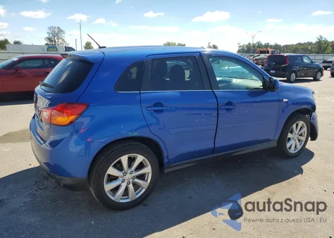 2015 Mitsubishi Outlander Sport Se из США, поврежденный, VIN 4A4AP4AU2FE048208